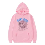 Sp5der 555555 Hoodie Pink