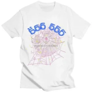 Sp5der 555555 Angel Number White T-Shirt